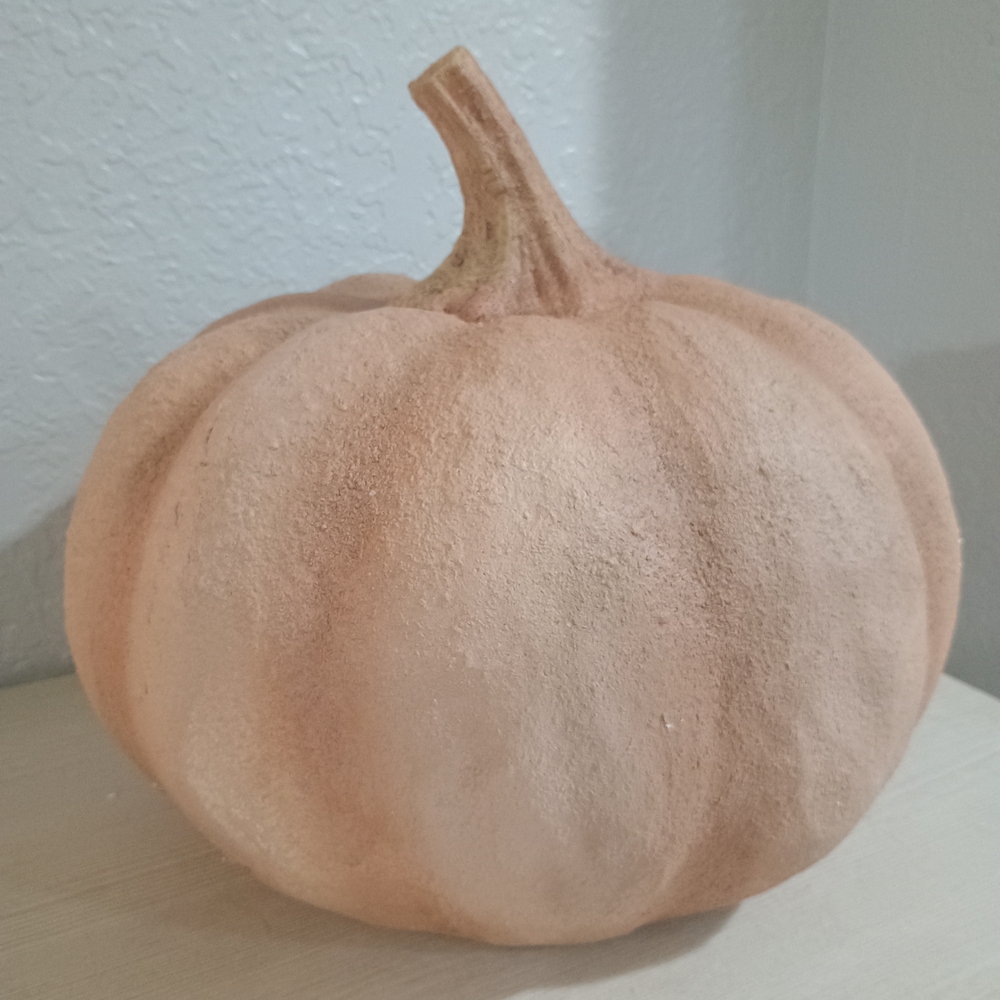 Martha Stewart Outdoor Resin Porch Pumpkin 12x13.5 Halloween NEW Large